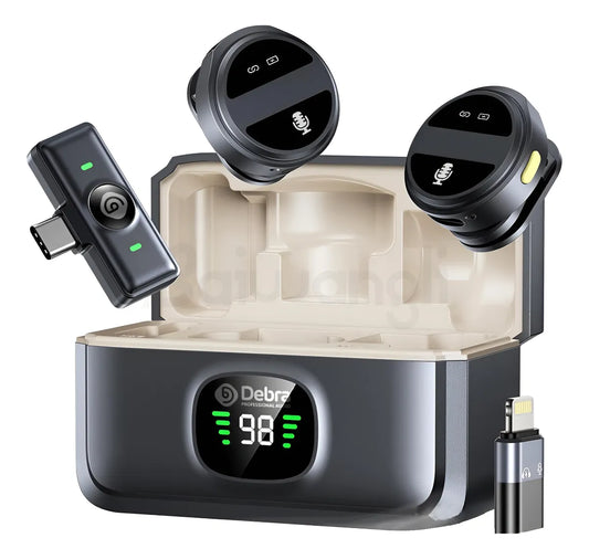 Micrófono Doble Inalámbrico Magnético SX