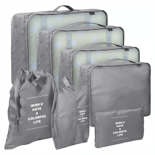 Maleta viral de Amazon + Set de 7 piezas Organizador de Viaje Tela