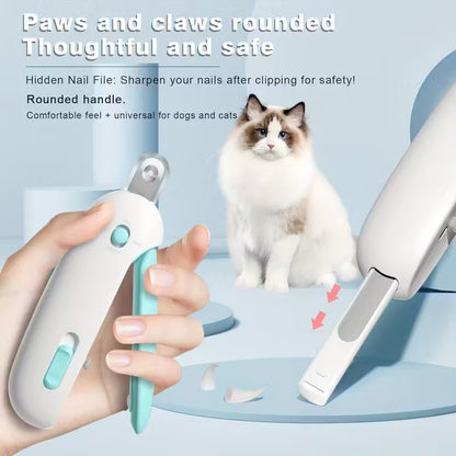 Cortaúñas para mascotas PetGroomPro con apertura ajustable