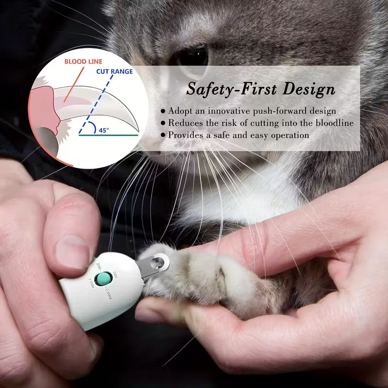 Cortaúñas para mascotas PetGroomPro con apertura ajustable