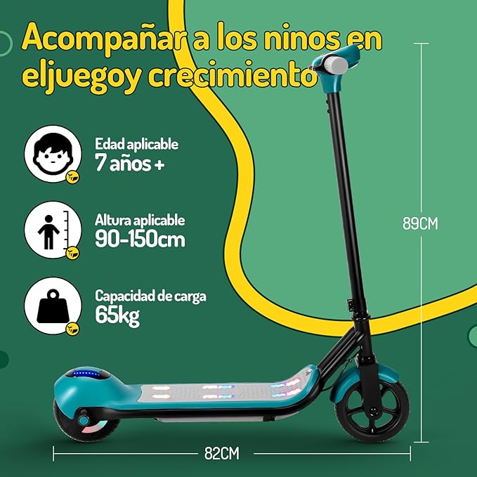 🛴 Scooter Patineta Eléctrica Infantil e2