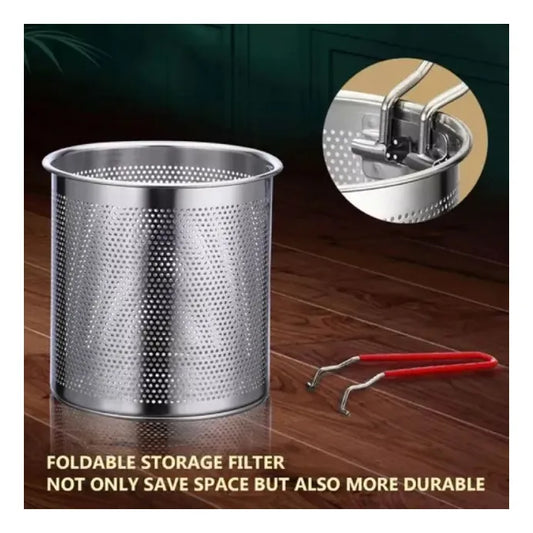 Olla Freidora Profunda con Canasta