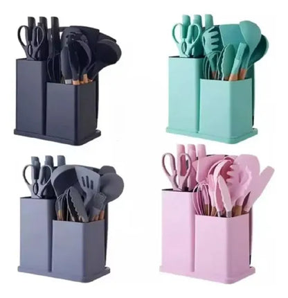 Set de Utensilios de Cocina de 19 Piezas