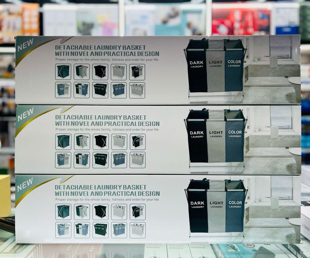 Organizador de Ropa Sucia 3 en 1