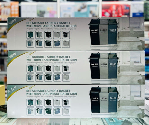 Organizador de Ropa Sucia 3 en 1