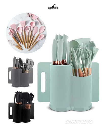 Set de Utensilios de Cocina de 19 Piezas