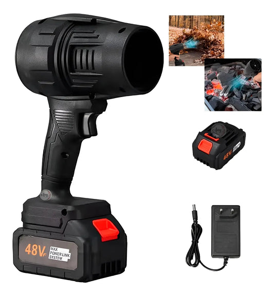 Soplador Inalámbrico TurboBlow™ 48V – Potencia Portátil para Todo Tipo de Limpieza
