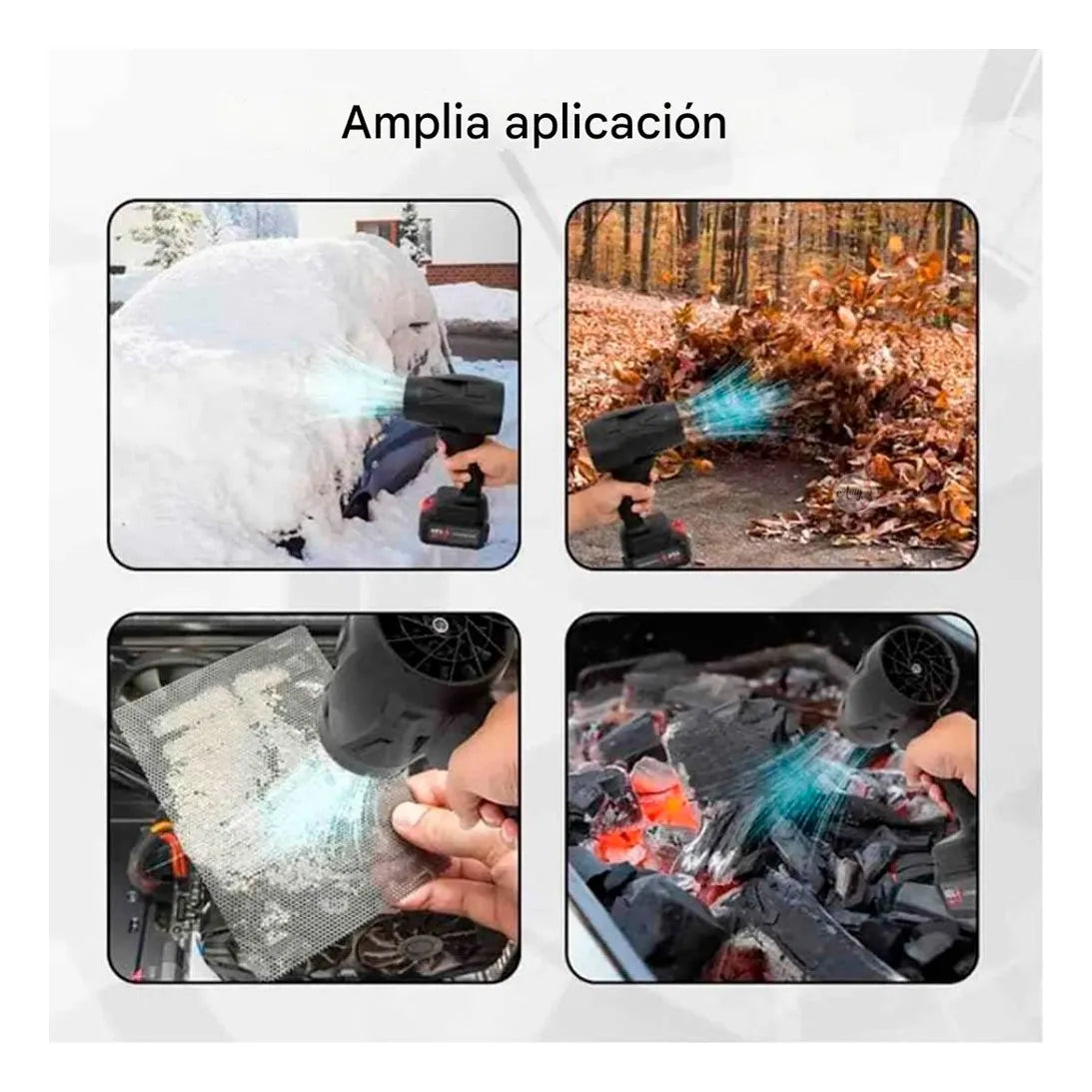 Soplador Inalámbrico TurboBlow™ 48V – Potencia Portátil para Todo Tipo de Limpieza