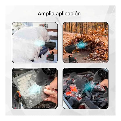 Soplador Inalámbrico TurboBlow™ 48V – Potencia Portátil para Todo Tipo de Limpieza