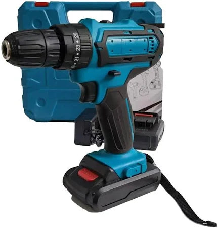 Taladro ProDrill™ 2X – Inalámbrico, Potente y con Doble Batería