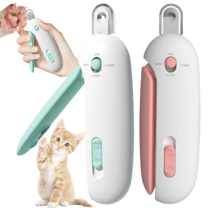 Cortaúñas para mascotas PetGroomPro con apertura ajustable
