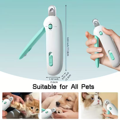 Cortaúñas para mascotas PetGroomPro con apertura ajustable
