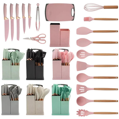 Set de Utensilios de Cocina de 19 Piezas